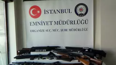 İstanbul Merkezli 11 İlde Silah Kaçakçılarına Operasyon: 22 Gözaltı