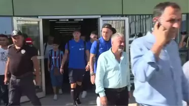 Trabzonspor Kafilesi, İzmir'e Geldi