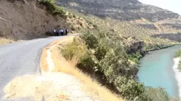 Botan Çayı'na Düşen Otomobildeki Kayıp Kişiyi Arama Çalışmaları
