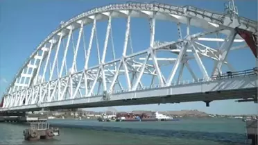 Rusya'yı Kırım'a Bağlayan Köprü İnşaatı Başladı