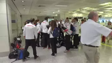 Sualtı Hokeyi Milli Takımı Yurda Döndü