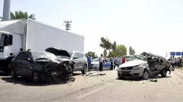 Manavgat'ta Zincirleme Kaza: 1 Ölü, 4 Yaralı