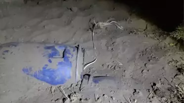 Teröristlerin Toprağa Gömdüğü Patlayıcılar Bulundu