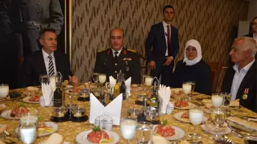 Vali Elban, Şehit Yakınları ve Gazilerle Yemekte Bir Araya Geldi