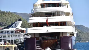 Ürdün Kralı'nın Ultra Lüks Yatı Marmaris'te