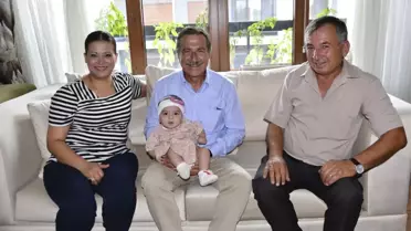 Başkan Ataç Çetin Ailesinin Mutluluğunu Paylaştı
