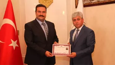 Kaymakam Şatıroğlu'ndan Vali Doğan'a Ziyaret