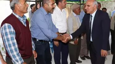 Vali Zorluoğlu'ndan Personellerine Taziye Ziyareti