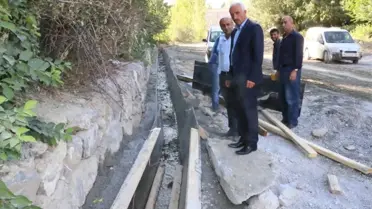 Hakkari'de Su ve Drenaj Kanalları Yapılıyor