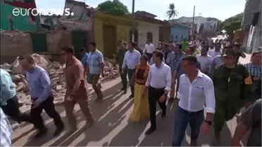 Depremin Vurduğu Meksika'da 3 Günlük Yas İlan Edildi