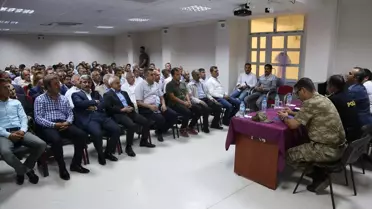 Cizre'de Okul Güvenliği Toplantısı Yapıldı