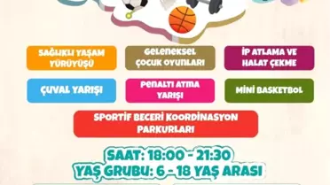 Okullar Açılıyor Spor Günleri Başlıyor