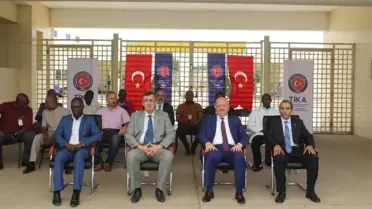 Tika'dan Çad'da Anne Çocuk Hastanesine Tıbbi Malzeme Desteği