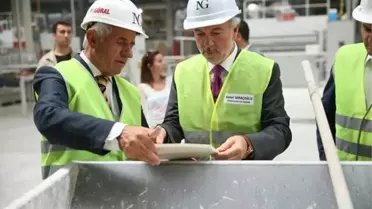 Başkan Kamil Saraçoğlu, 15 Temmuz Şehitleri Seramik Fabrikası'nı İnceledi