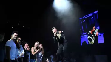 Ünlüler Tarkan Konserine Akın Etti