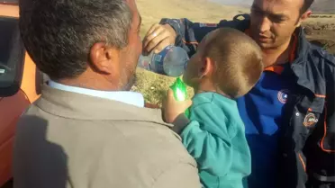 Kaybolan 3 Yaşındaki Çocuğu Çobanlar Buldu