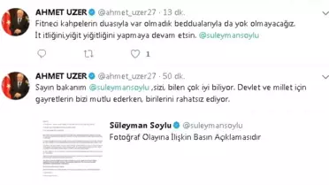 Milletvekili Uzer'den Bakan Soylu'ya Destek