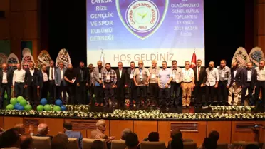 Çaykur Rizespor'da Olağan Genel Kurul Yapıldı