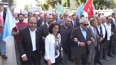 Kerkük Türk'tür Türk Kalacak' Yürüyüşü