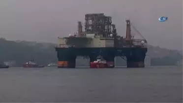 Dev Petrol Arama Platformu İstanbul Boğazı'ndan Geçti
