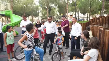 Karesi Belediyesi'nden Toygar'a Çocuk Parkı