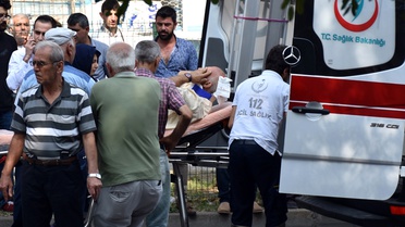 Samsun'da Yayaya Otomobil Çarptı