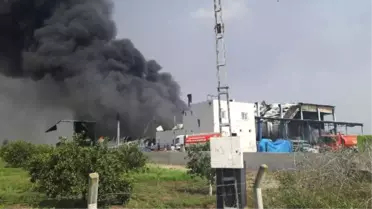 Tarsus'ta Korkutan Yangın