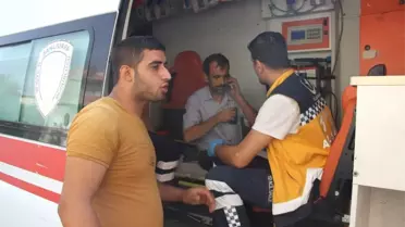 Takla Atan Otomobilden Burnu Bile Kanamadan Çıktı