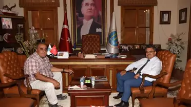 Osb Yönetim Kurulu Başkanı Arslan, Başkan Yağcı'yı Ziyaret Etti