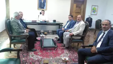 Başkan Sabırlı'dan Kaymakam Özcan'a Ziyaret