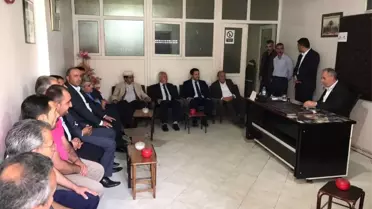 Başkan Gür'den Keskin'e Geçmiş Olsun Ziyareti
