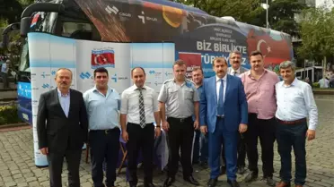 Çalışma Hayatında Milli Seferberlik Otobüsü Trabzon'da