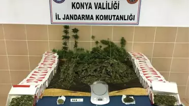 Konya'da Jandarmadan Uyuşturucu Operasyonu