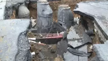 Sel İSKİ'nin Kapattığı 4 Metrelik Çukuru Geri Açtı