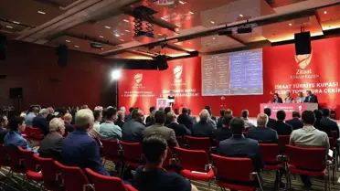 Ziraat Türkiye Kupası'nda 4. Eleme Turu Eşleşmeleri Belli Oldu