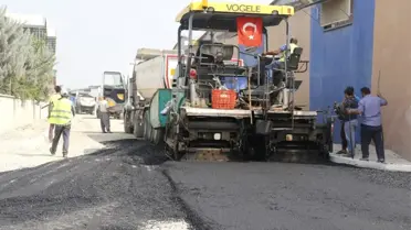 Akdeniz Ekipleri, İki Haftada 8 Bin 500 Ton Sıcak Asfalt Döktü