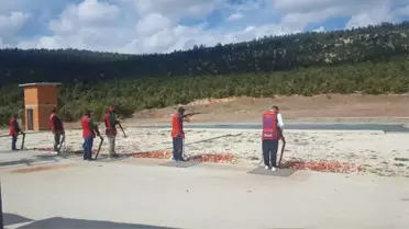 Beyşehir'de Trap Atış Müsabakaları Yapıldı