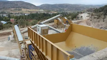 Bozkır Belediyesi Taş Ocağı Üretim Tesisi Hizmete Girdi