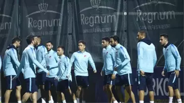 Kaan Ayhan ve Mevlüt Erdinç Takımdan Ayrı Çalıştı