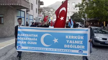 Gümüşhane'de Kerkük Yürüyüşü