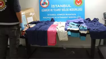 Çocuk Kıyafetlerine 5 Milyon TL Değerinde Kokain Emdirerek Sevkiyat Yaptılar