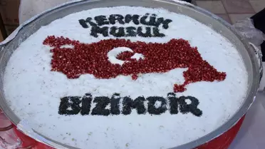 Sarıkaya'da Aşure Dağıtıldı