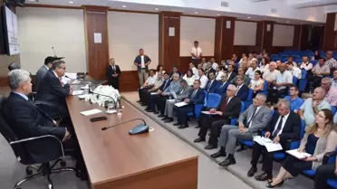Vali Su, Mezitli'deki Muhtarlarla Bir Araya Geldi