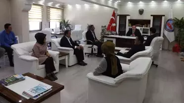 Kaymakam Keleş'e Ziyaret