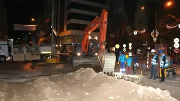 Büyükşehir 24 Saat Çalışıyor