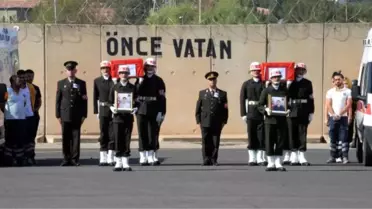 Diyarbakır'da Şehit Korucular Gözyaşıyla Uğurlandı