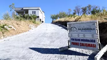 Dulkadiroğlu'ndan Kırsal Mahallelere 400 Bin Metrekare Kilit Parke