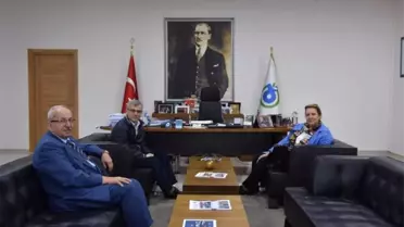 Başkan Albayrak, Prof. Dr. Nail Yılmaz'ı Ağırladı