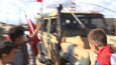 Hatay Oğulpınar'da Askere Destek Yürüyüşü