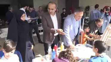 Suriyeli Çocuklar, '1 Tuval 1 Hayal' Etkinliğinde Buluştu